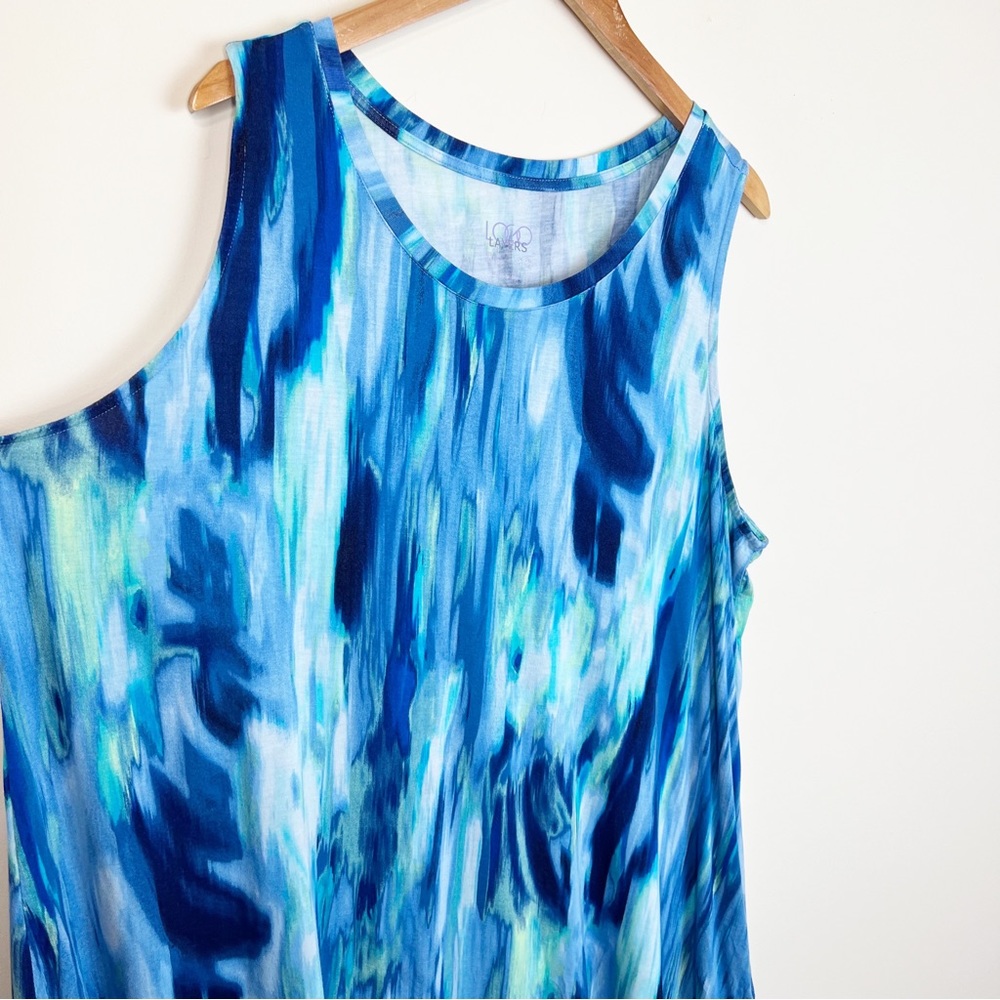 Logo by Lori Goldstien Jersey Tank Size 2X - Picture 6 of 8